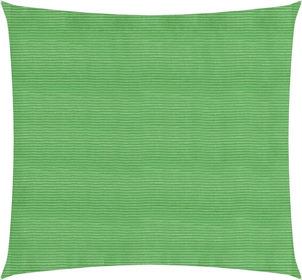 vidaXL Żagiel przeciwsłoneczny 160 g/m, jasnozielony, 4,5x4,5 m, HDPE