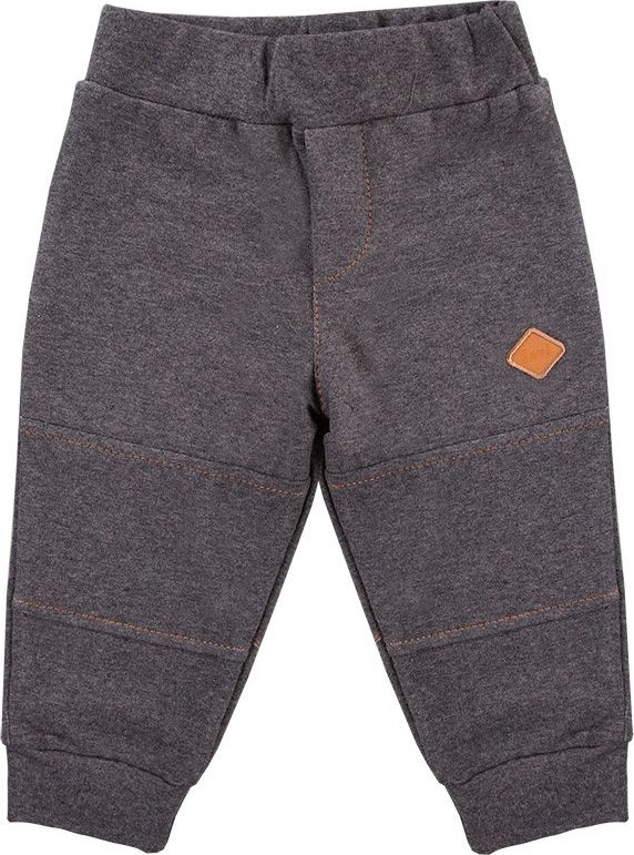 Ewa Klucze SPODNIE TRIP DRES CHŁ GRAFIT MELANŻ Ewa Klucze 80