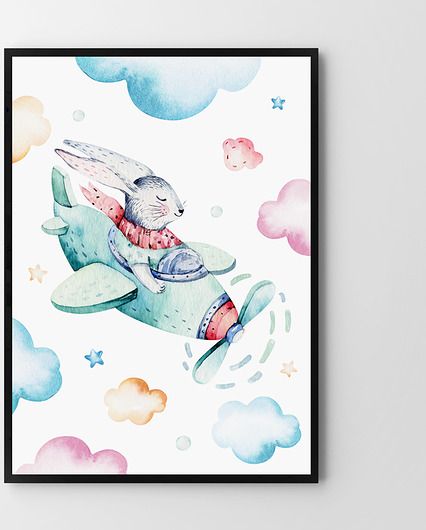 Hog Studio Plakat Lotnik (30x40cm)