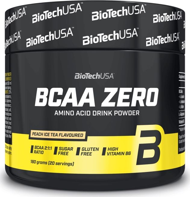 Bio Tech BioTechUSA - BCAA Zero, Mrożona Herbata Cytrynowa, 180g