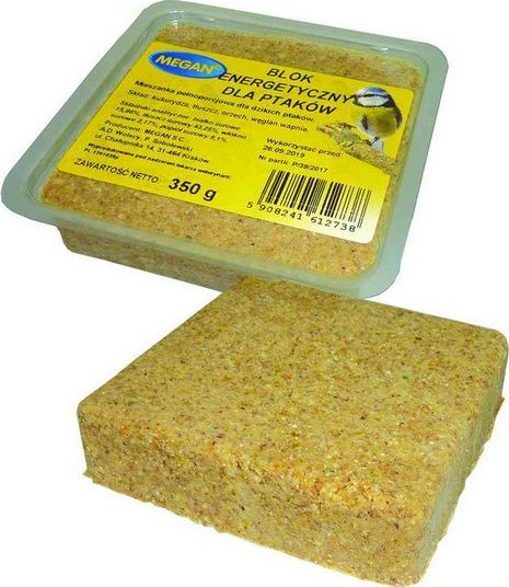 Megan MEGAN 350g BLOK ENERGETYCZNY DLA PTAKÓW