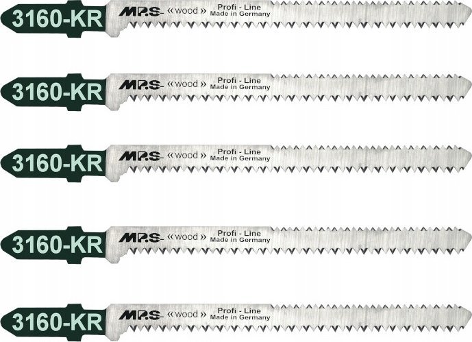 Brzeszczoty do wyrzynarki drewno MPS 100mm 3160-KR