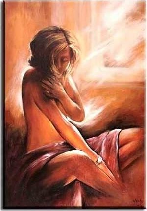 GO-BI Obraz - Akty - olejny, ręcznie malowany 60x90cm uniwersalny