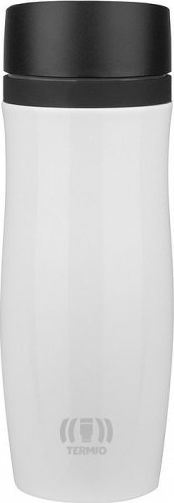 Termio Kubek termiczny PROOFI 350 ml na klik (biały) błysk
