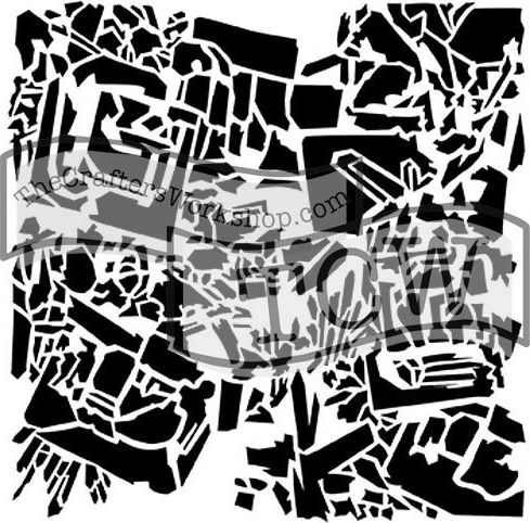 The Crafter`s Workshop Szablon Kwarc 30,5 cm