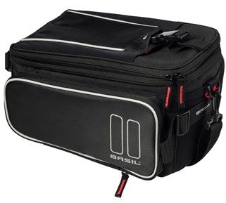 Basil Torba na bagażnik SPORT DESIGN TRUNKBAG 7-12L, wodoodporny poliester, czarna (NEW) - BAS-17746