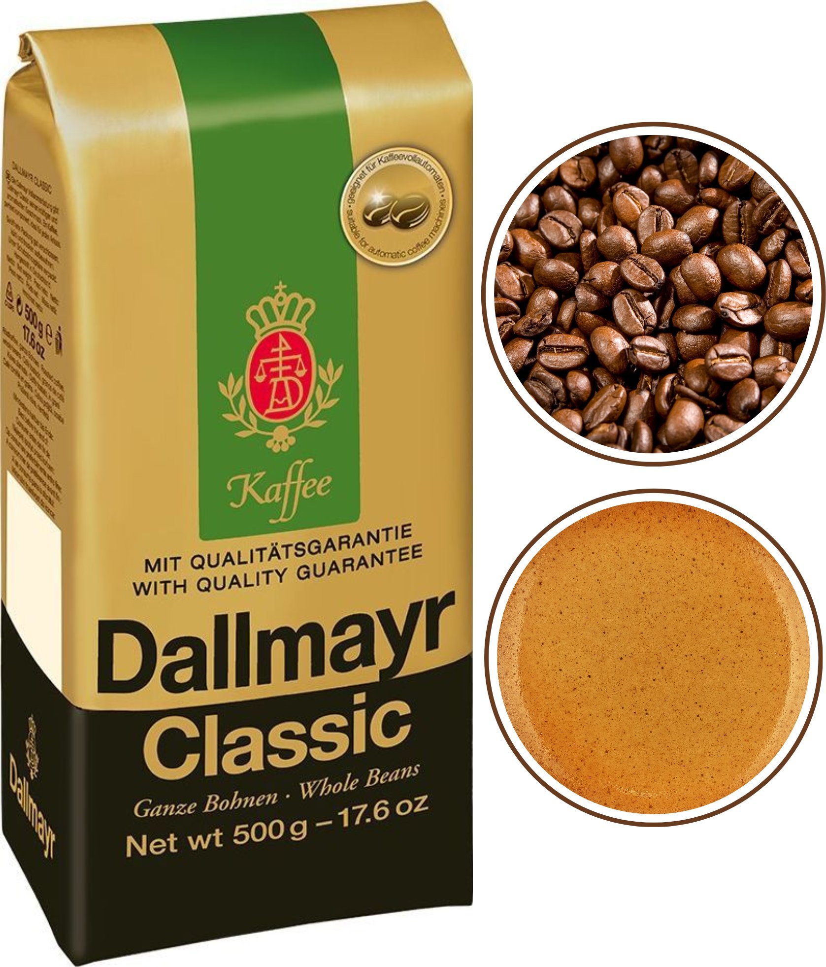 Kawa ziarnista Dallmayr Classic 500 g