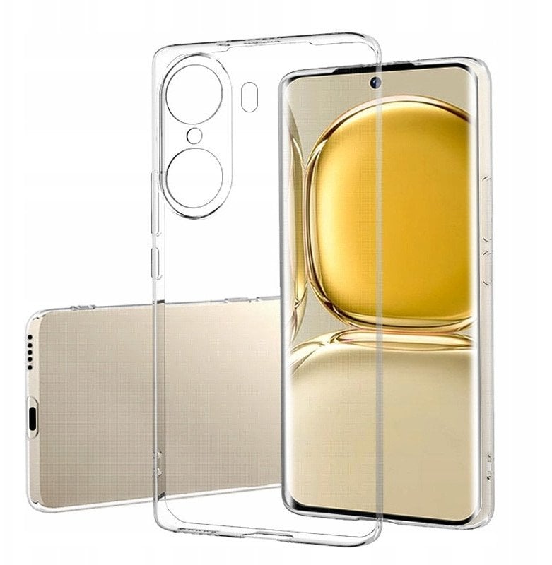 Żelowy pokrowiec etui Ultra Clear 0.5mm Honor 60 przezroczysty
