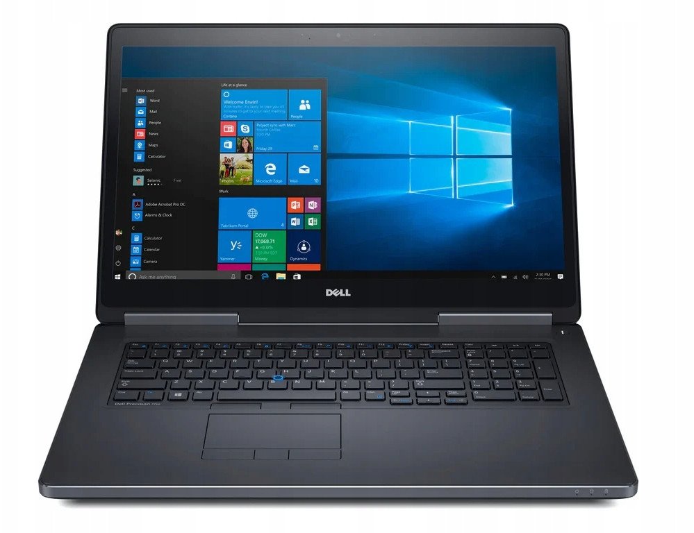 Laptop Dell Precision 7720 | i7-6820HQ 32GB 512GB SSD Windows 11 | QUADRO