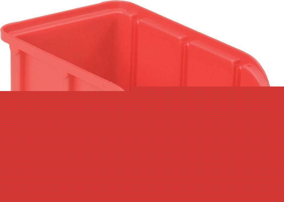 Hunersdorff Pojemnik magaz.,niebieski, wielkosc 2, szer.102x wys.74x gl.164 mm