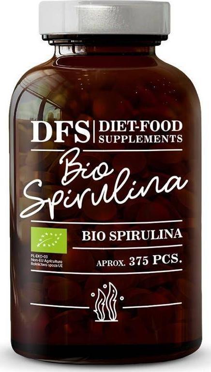 Diet Food Spirulina BIO 375 tabletek
