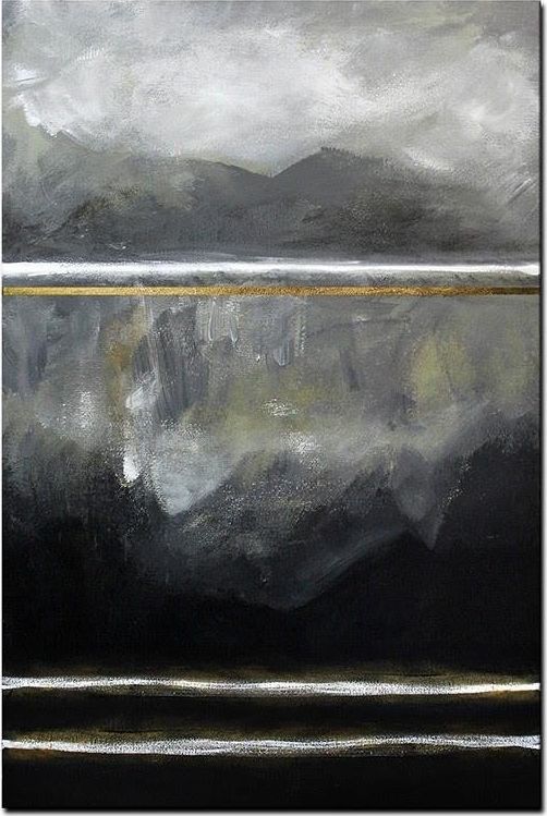 GO-BI Obraz "Abstrakcje" - olejny, ręcznie malowany 60x90cm