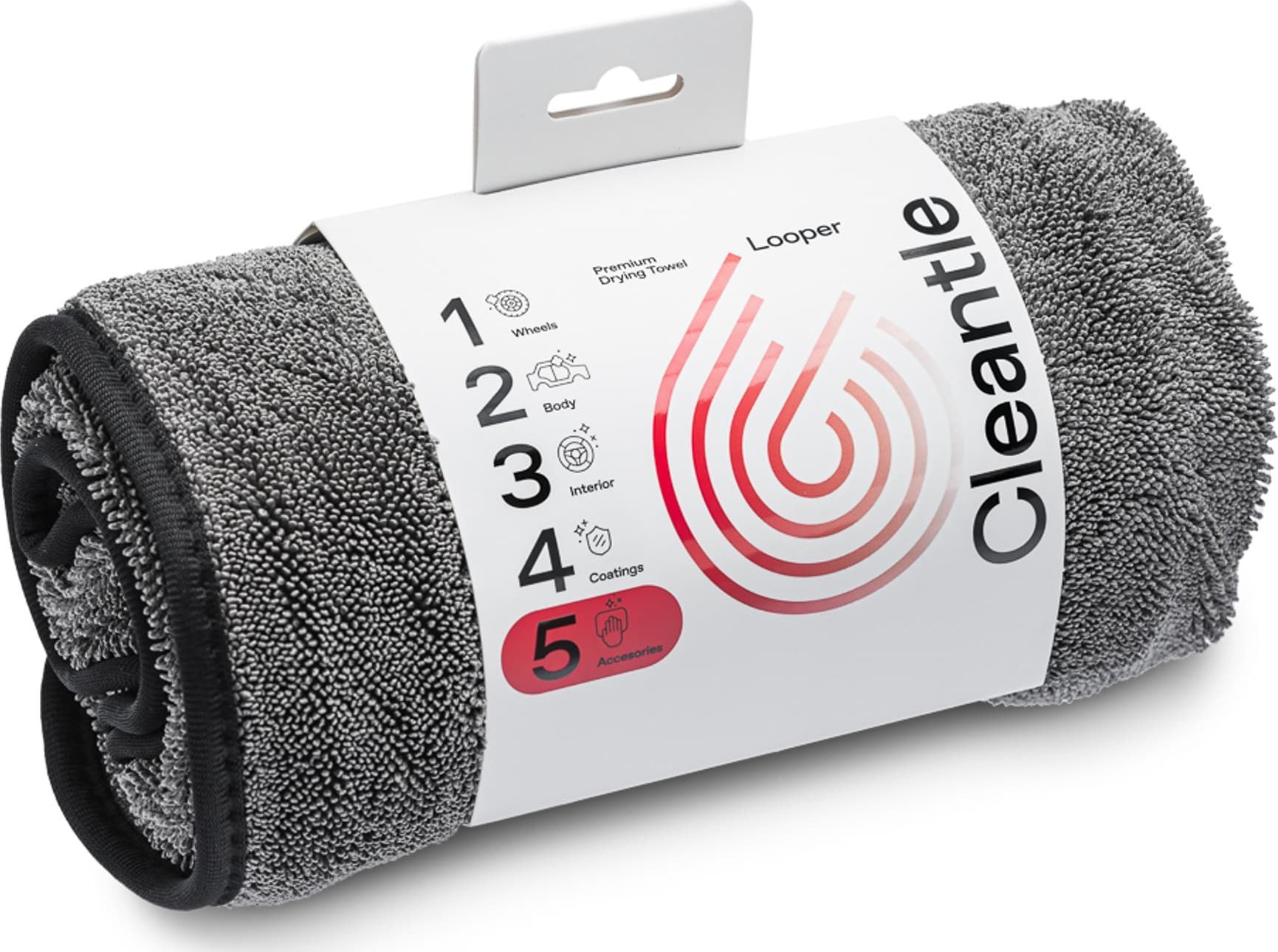 Cleantle Cleantle Looper - ręcznik z mikrofibry do osuszania auta