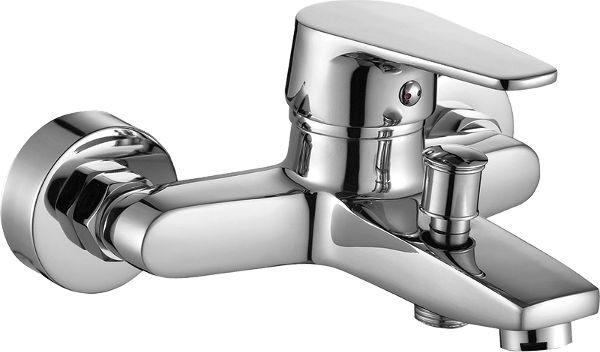 Bateria wannowa Kuchinox Luga ścienne chrom (KCH 101327/ALL)