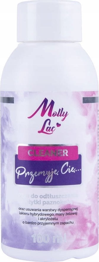 MOLLYLAC_Przemyje Cię... Cleaner do odtłuszczania płytki paznokcia 100ml