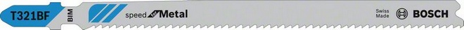 Bosch Brzeszczot do wyrzynarki Speed for Metal T 321 BF 5szt. (2.608.636.707)
