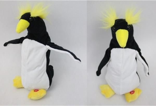Norimpex Pingwin z żółtymi włosami na baterie (1001794)