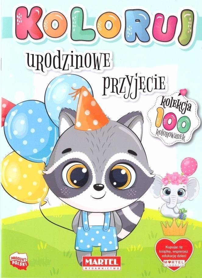 Koloruj Urodzinowe przyjęcie