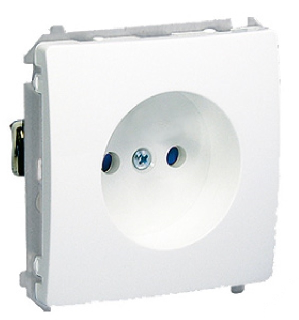 Kontakt-Simon Gniazdo pojedyncze BASIC MODUŁ b/u 16A IP20 białe - BMG1.01/11