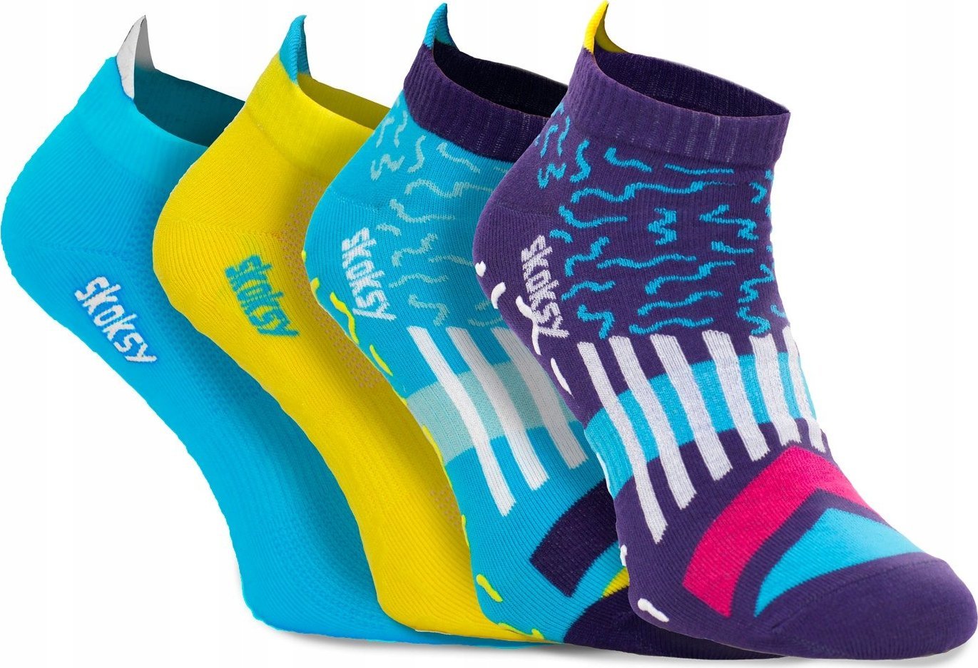 Zooksy ZOOKSY Skarpety antypoślizgowe męskie Stopki Skoksy ABS Joga Fitness Siłownia rozm. 41-46