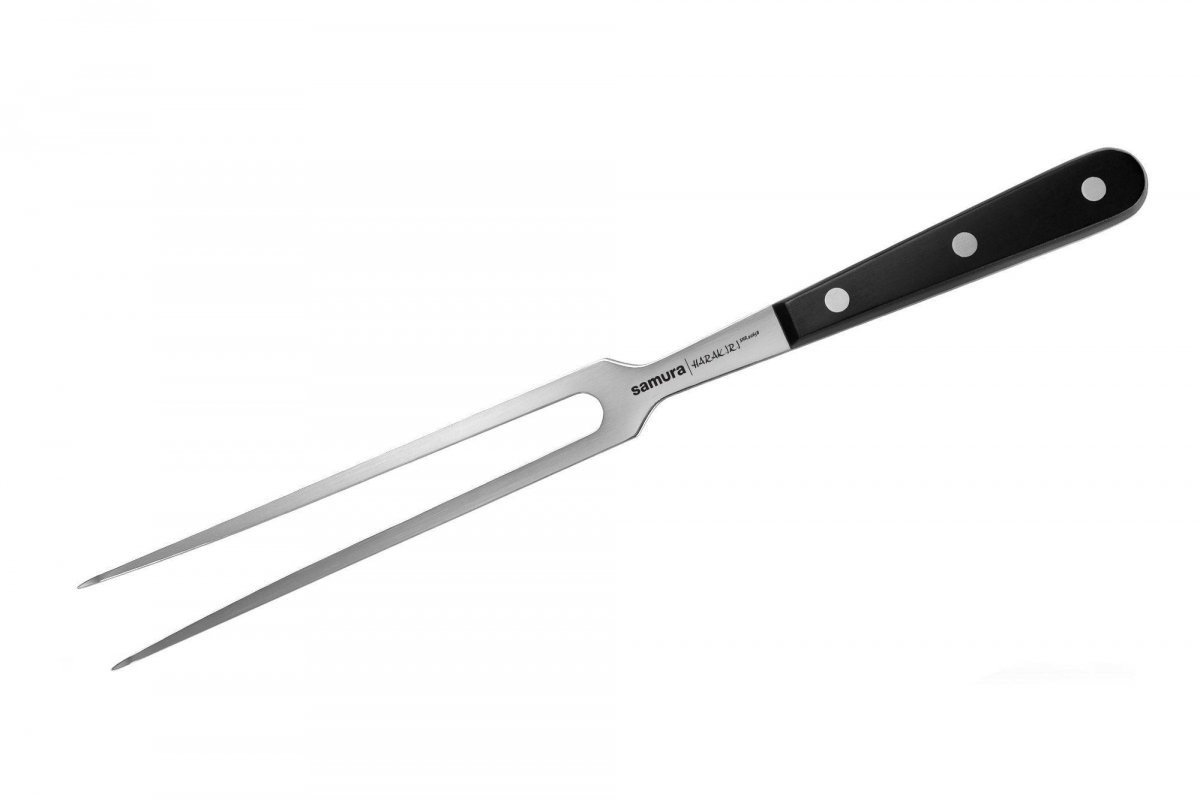 Widelec do mięsa Samura Harakiri SHR-0065B, stal, ergonomiczny