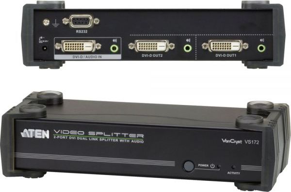 Aten Splitter 2x DVI + audio (57782B)