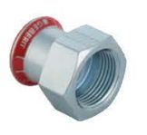 Geberit Złączka Mapress C-Stahl przejściowa z gwintem wewnętrznym DN 12/20 (21823)