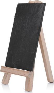 DUKA Tabliczka na stół winietka DUKA TAPAS łupek