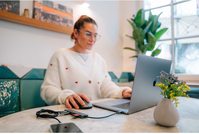 Hub USB Verbatim Multi Port Essentials USB-C PD, USB-C, 2xUSB-A 3.0, HDMI, SD/microSD