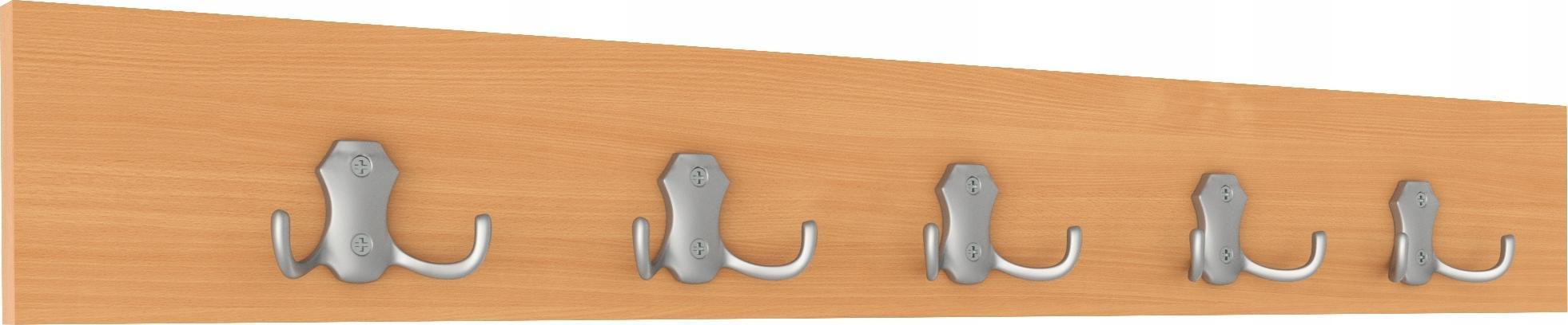 WIESZAK ŚCIENNY DO POKOJU DZIECKA 70 CM BUK