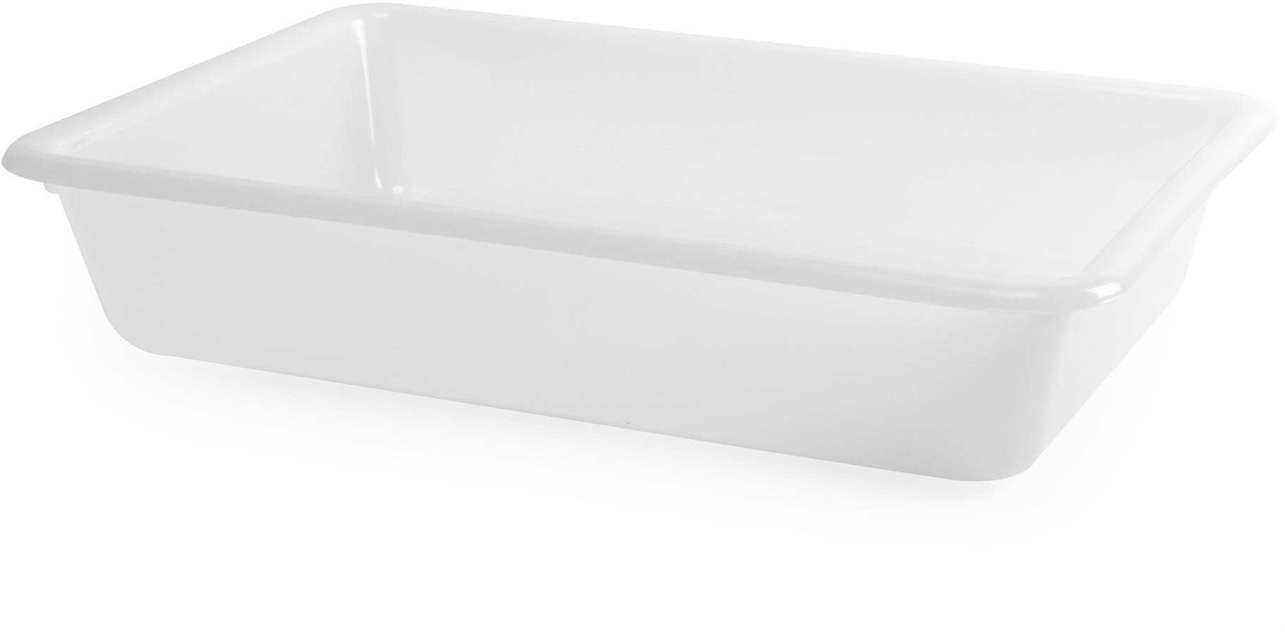 Pojemnik na produkty z polietylenu 485x335x80 mm, 8 l | ARAVEN, 1132