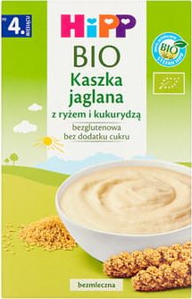 HiPP Hipp bio kaszka jaglana z ryżem i kukurydzą 200g