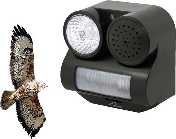 Home Appliances OD12A ODSTRASZACZ PTAKÓW Z GŁOSEM DRAPIEŻNIKA uniwersalny