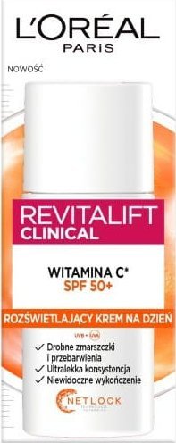L’Oreal Paris Revitalift Clinical witamina C rozświetlający krem na dzień SPF50+ 50ml
