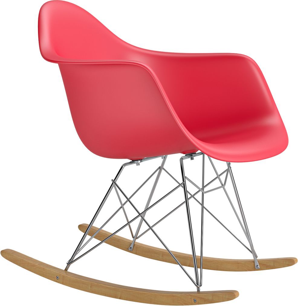 D2 Design Krzesło P018 RR PP czerwone