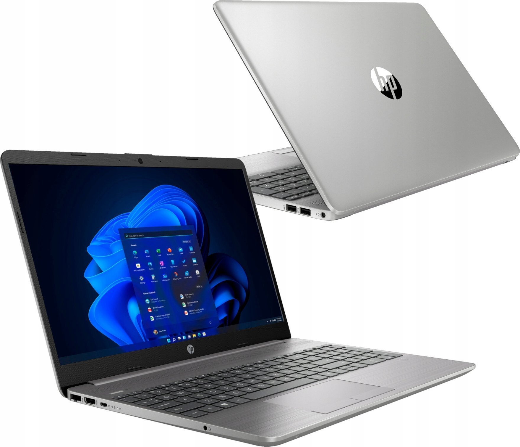 Laptop HP HP 250 G9 i5-1235U 15,6 FHD IPS 250nits 16GB DDR4 3200 SSD512 Intel Iris Xe Win11 Asteroid Silver