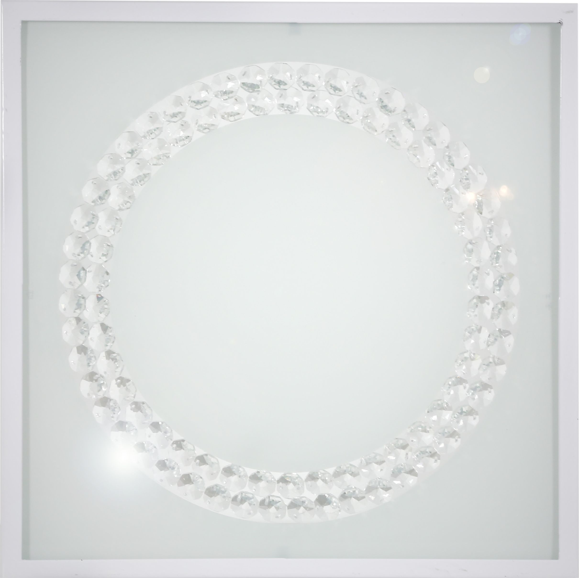 Lampa sufitowa Candellux Plafon sufitowy szklany Candellux LUX ledowy 10-60648