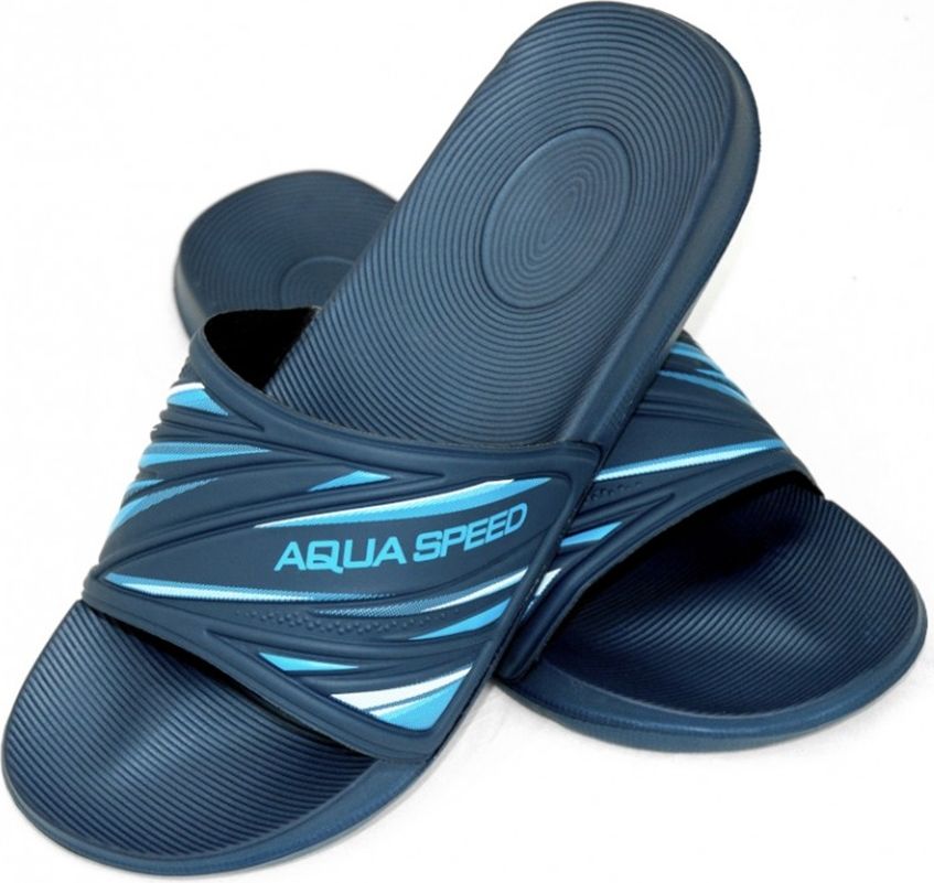 Aqua-Speed Klapki męskie Idaho granatowe r. 45 (68-10)