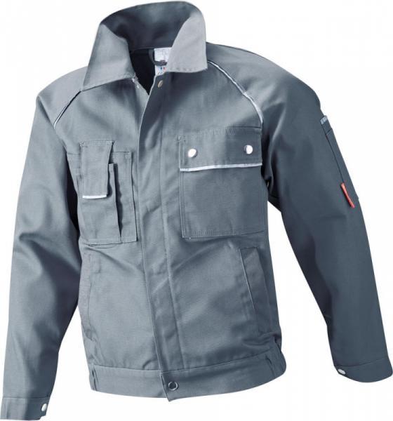 Planam Kurtka do pasa, płótno, 320g/m, rozmiar 52, szara