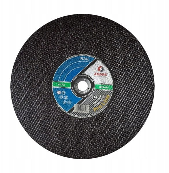 ANDRE METAL DISC 400 x 4.0mm x 32mm RAIL 100 PRO LINE 95A24RBF FOR RAILWAY RAILS