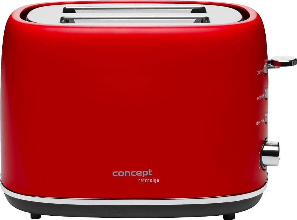 Toster Concept Toster Concept TE2062 Retrosign czerwony