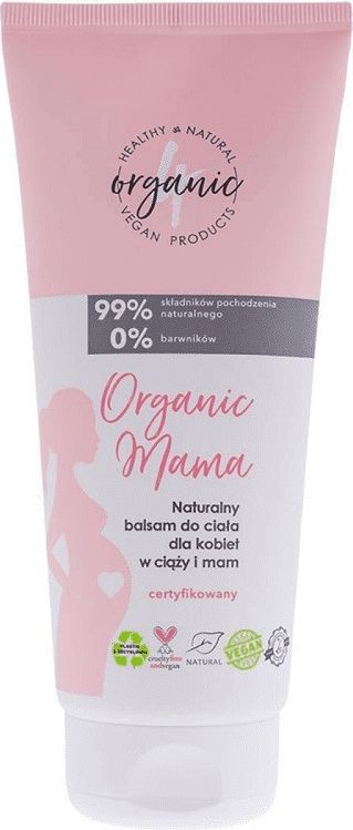 4organic 4organic Organic Mama naturalny balsam do ciała dla kobiet w ciąży i mam 200ml
