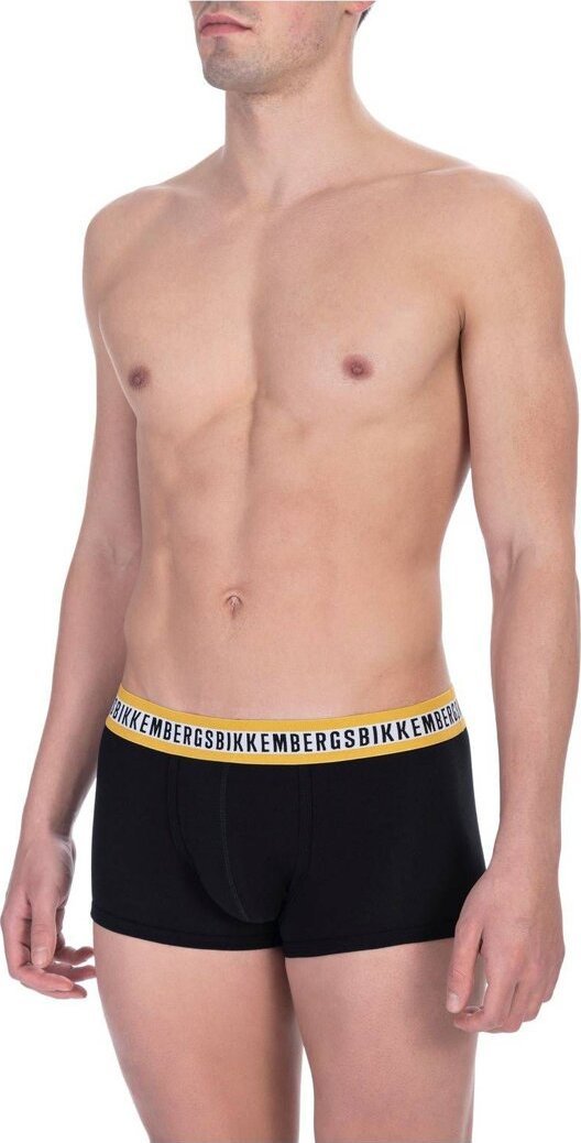 Bikkembergs Bokserki marki Bikkembergs model BKK1UTR08BI kolor Czarny. Bielizna męski. Sezon: Cały rok L