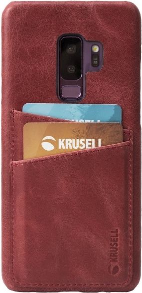 Krusell Krusell Sam G965 S9 Plus Sunne 2 Card Cover, czerwony/red 61268