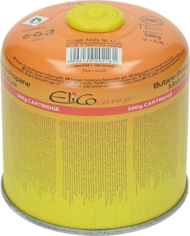 ElicoCamp Kartusz Gazowy Gwintowany 500 g