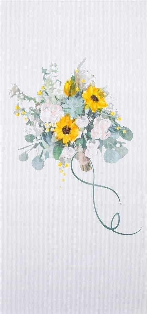 Teka Karnet Kwiaty DL N03 - Bukiet słoneczniki