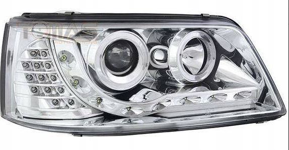 Lampy przednie reflektory VW T5 03-09 DAYLIGHT CHR