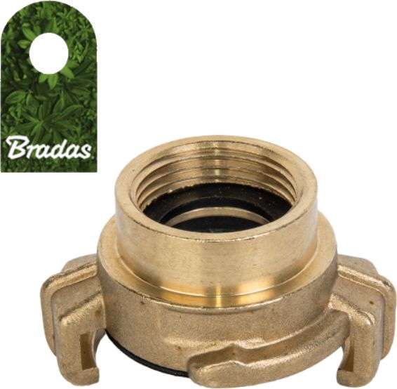 Bradas Złącze kłowe GEKA GW 1" Mosiądz BR-GK113 BRADAS 4726