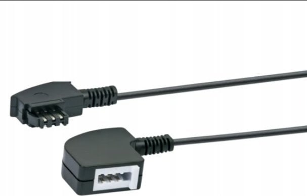 Schwaiger Schwaiger Telefonkabel Verl. TAE-F 6P4C -> TAE-F 6P4C 6m