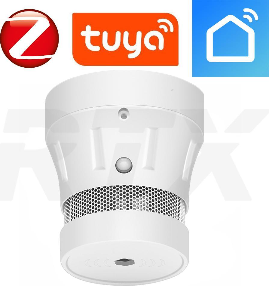 RTX Czujnik Detektor Dymu Zigbee Tuya Smart